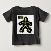 T-SHIRT GRAPPIG SKELET KNUFFEL ME VOOR KINDEREN (Voorkant)