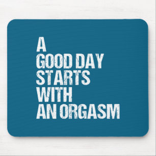 T-shirt Grappig Volwassenen Humor Ochtend Zin Quot Muismat
