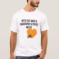 T-Shirt Grappige Sushi Liefde Pun