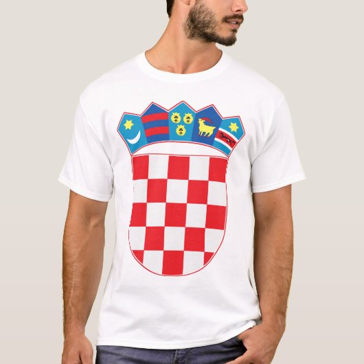 T-Shirt - Grb Hrvatske (Voorkant)