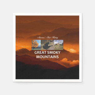 T-SHIRT Great Smoky Mountains Napkins Servet