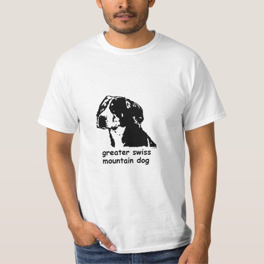 T-shirt Greater Swiss Mountain Dog (Voorkant)
