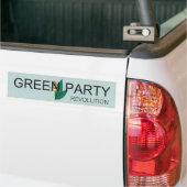 T-SHIRT Green Party Bumpersticker (Op Truck)