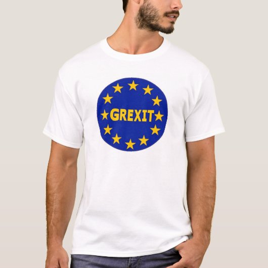 T-Shirt Grexit (Voorkant)