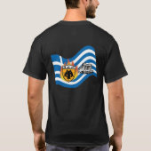 T-shirt Griekenland Pride (Achterkant)