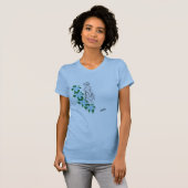 T-shirt: Griekse godin T-shirt (Voorkant volledig)