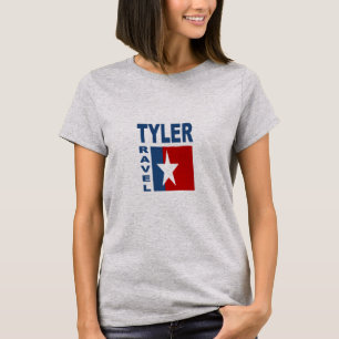 T-shirt grijs dames TYLER TRAVEL TEXAS