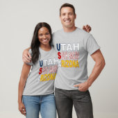 T-shirt gris pour homme DESIGN USA (Unisex)