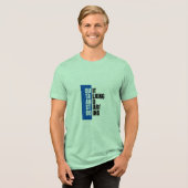 T-shirt groene halve mouwen (Voorkant volledig)