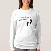 T-shirt - grootmoeder en voetafdrukken (Voorkant)