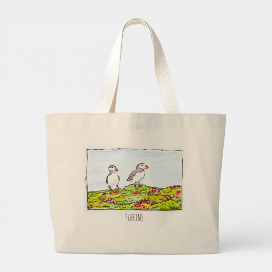 T-Shirt Grote Tote Bag (Achterkant)