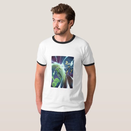 T-shirt "Guardians of justice" (Voorkant volledig)