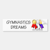 T-SHIRT Gymnastics Dreams Bumpersticker (Voorkant)