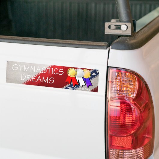 T-SHIRT Gymnastics Dreams Bumpersticker (Op Truck)