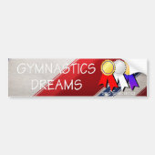 T-SHIRT Gymnastics Dreams Bumpersticker (Voorkant)