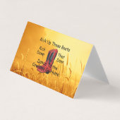 T-SHIRT haalt die boeken op Visitekaartje (Voorkant)