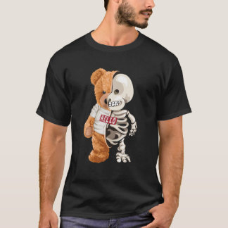 T-shirt Hallo Beer Speelgoed Halfskelet Wilddieren