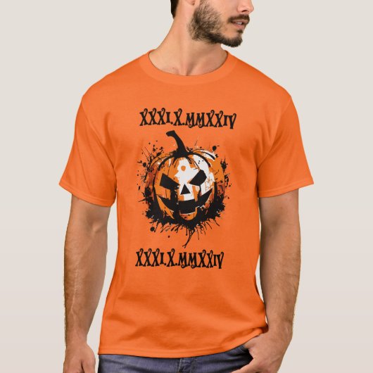 T-shirt Halloween (Voorkant)