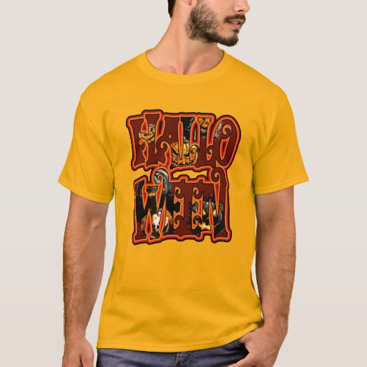 T-shirt Halloween (Voorkant)