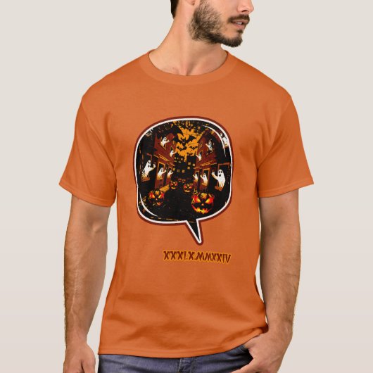 T-shirt Halloween (Voorkant)