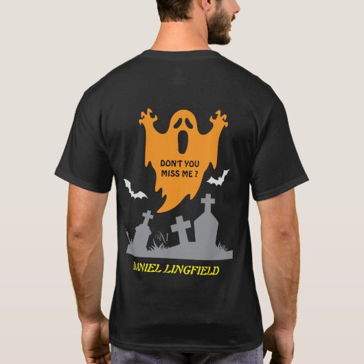 T-Shirt :  HALLOWEEN I'm Back #1 (Achterkant)
