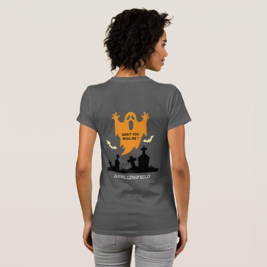 T-Shirt :  HALLOWEEN I'm Back #6 (Achterkant volledig)