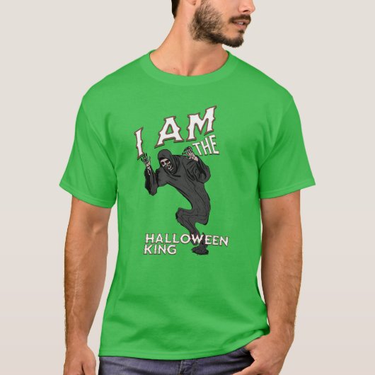 T-shirt Halloween King vriend (Voorkant)