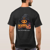 T-shirt: HALLOWEEN Pompoenen #1 T-shirt (Achterkant)