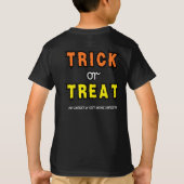 T-Shirt : HALLOWEEN Treat #10 (Achterkant)