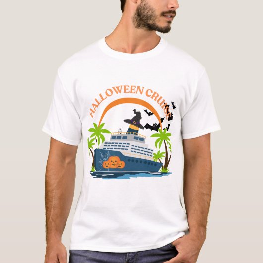 T-shirt Halloween voor mannen (Voorkant)