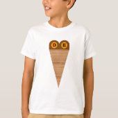 T-shirt Hanes Blanc GLACES DUITSLAND (Voorkant)