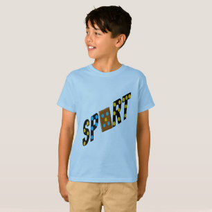 T-shirt Hanes Design SPORT CHOCOLAT BONBONS