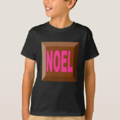 T-SHIRT HANES TAGLESS NOEL (Voorkant)