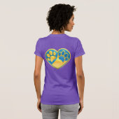 T-Shirt Happier dog (Achterkant volledig)