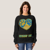 T-shirt Happy Dog - Tutor Trained (Voorkant volledig)