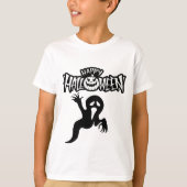 T-shirt Happy Halloween (Voorkant)