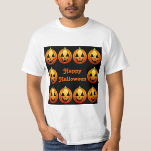 T-Shirt Happy Halloween Pumpkins