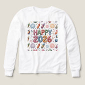 T-Shirt-Happy New Year 2026 Matching Family (Voorkant)