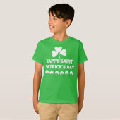T-shirt 'Happy Saint Patrick's Day' (Voorkant volledig)