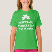 T-shirt 'Happy Saint Patrick's Day' (Voorkant)