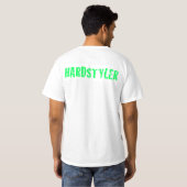 T-shirt Hardstyler Groen (Achterkant volledig)