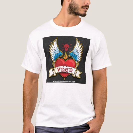 T-shirt hartvleugels (Voorkant)