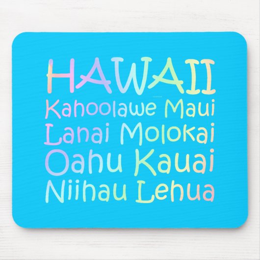 T-SHIRT Hawaii Muismat (Voorkant)