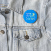 T-SHIRT Hawaii Ronde Button 5,7 Cm (In situ)
