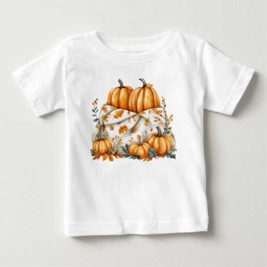 T-shirt-Herfst Baby shower Jersey (Voorkant)