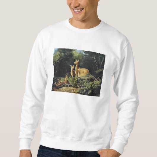 T-SHIRT herfstdieren (Voorkant)