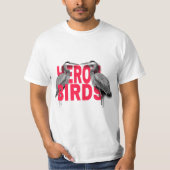 T-shirt heron birds (Voorkant)