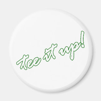 T-shirt het op! Golf goodies Magneet