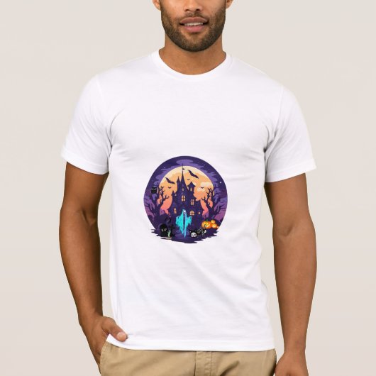 T shirt Het spookhuis (Voorkant)