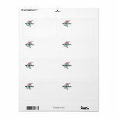 T-SHIRT Hip Hop Hippo Etiket (Full Sheet)